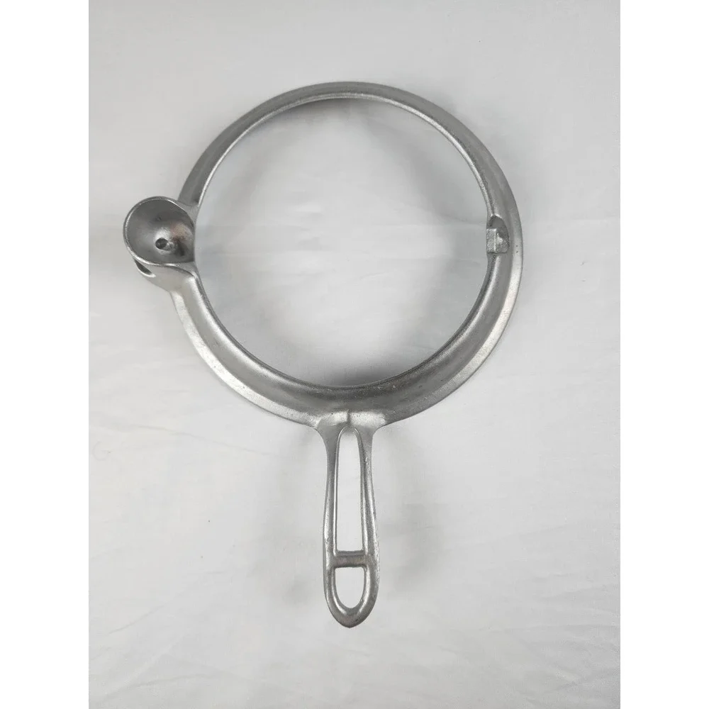 Nordic Ware Scandinavian Krumkake Iron Stovetop Cookie Baker Vintage Red Handle
